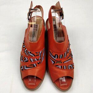 Mabacol Women's Orange Shoes/Heeled Sandals Size 37 SKU 4002